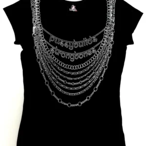 BLACK PBSB CHAIN BB TEE