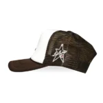 BROWN/WHITE "NY" HAT