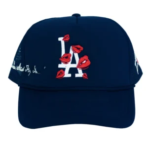 NAVY "LA" TRUCKER HAT