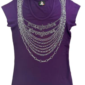 PURPLE PBSB CHAIN BB TEE